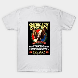 1921 Chicago International Graphic Arts Expo T-Shirt